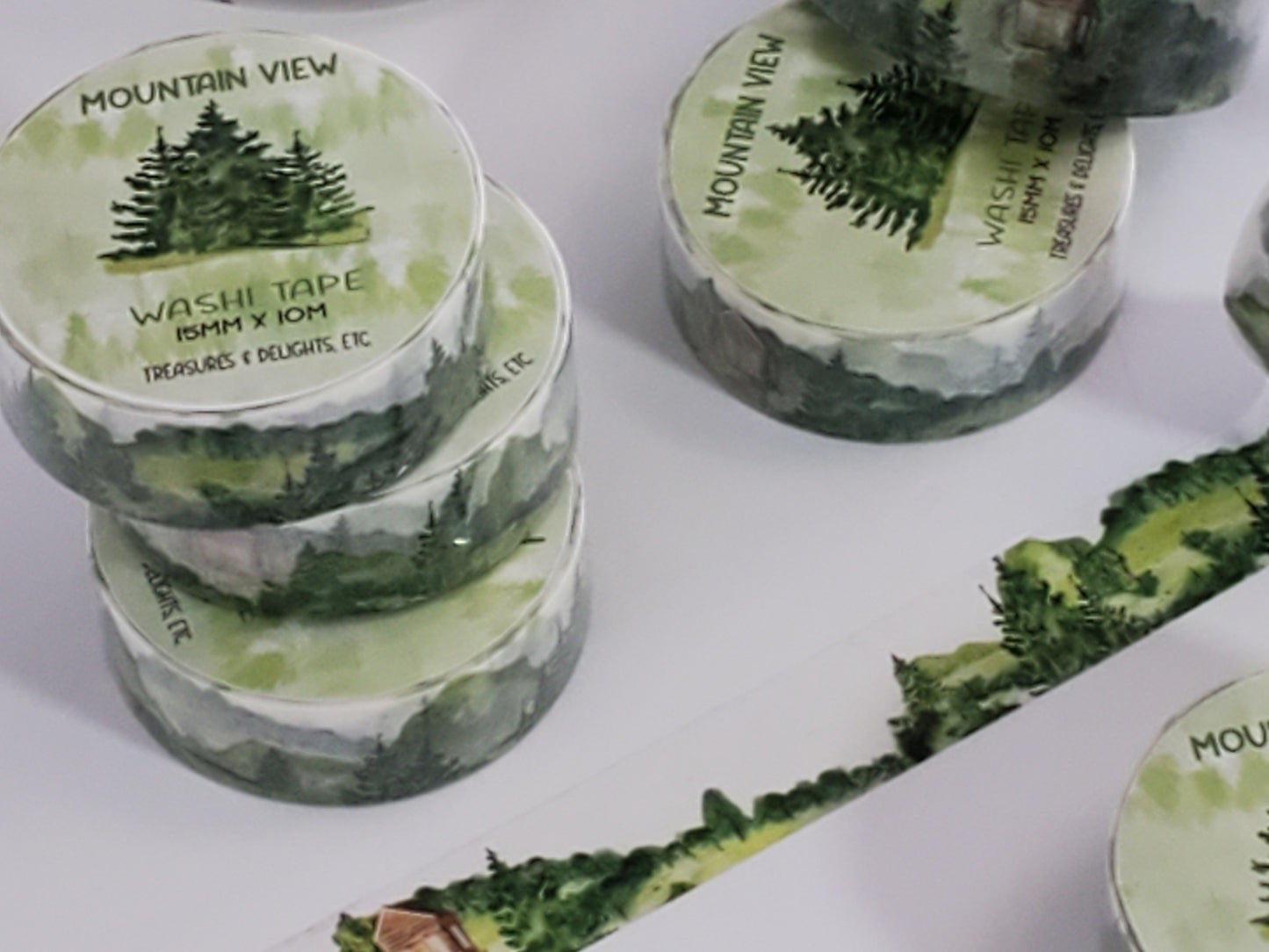 Mountain View Washi Tape