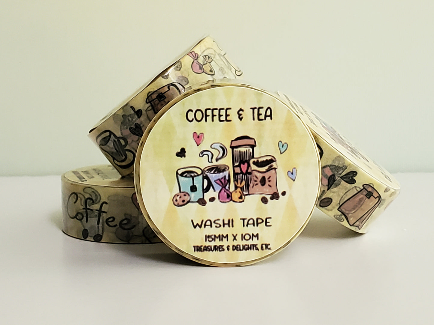 Coffee & Tea Washi Tape