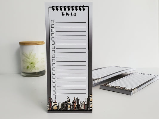 Bookshelf To Do List Notepad
