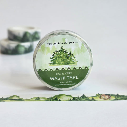 Mountain View Washi Tape
