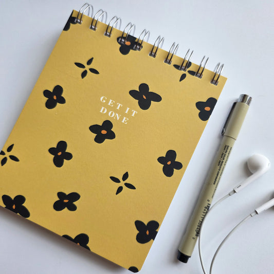 Get It Done Desktop Task Pad - Flower