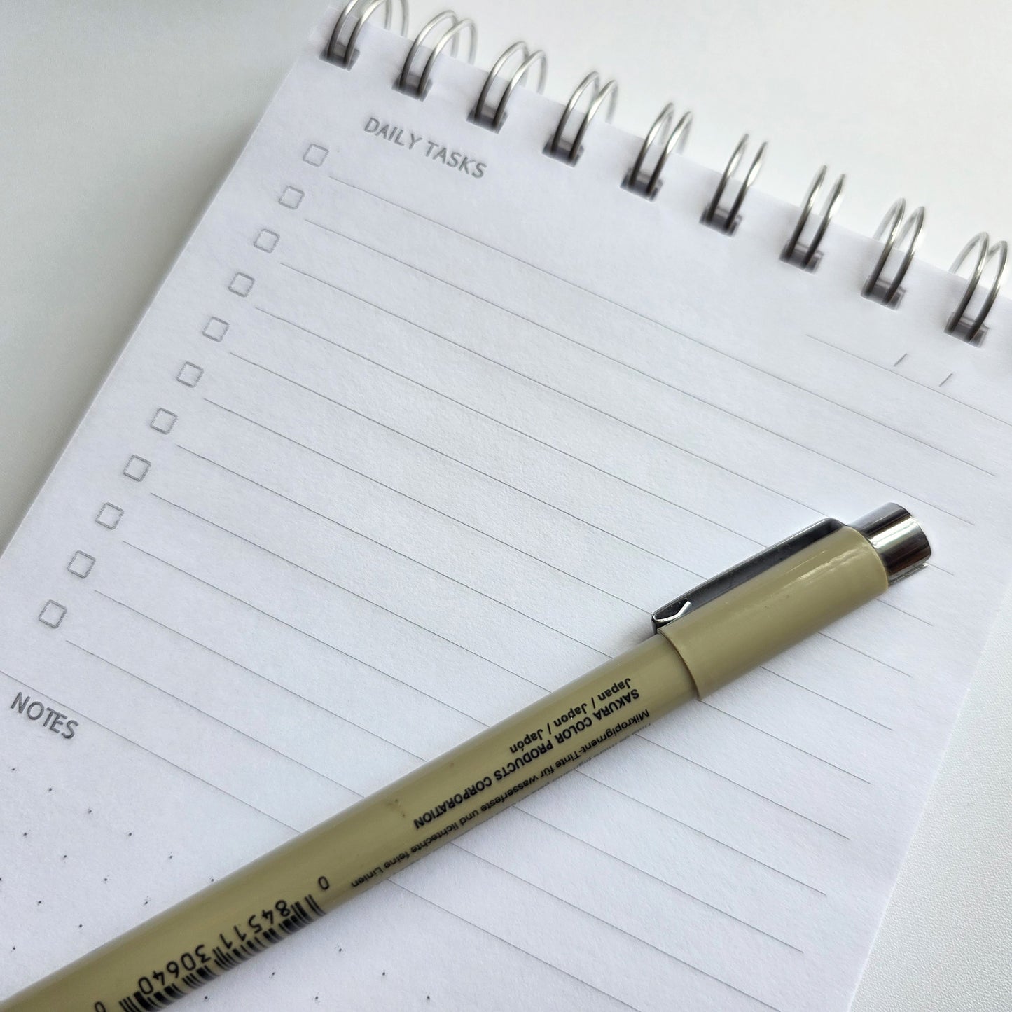 Get It Done Desktop Task Pad - Flower
