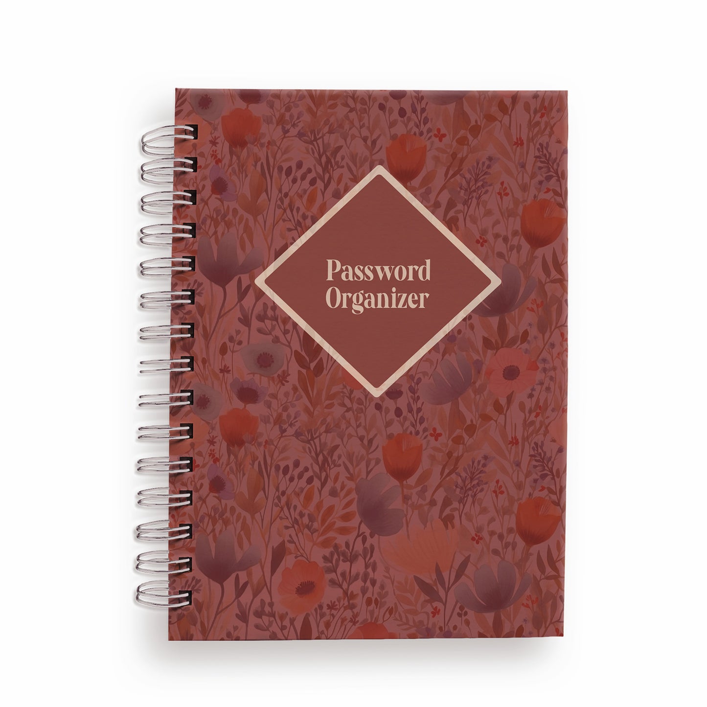Floral Wildflowers Password Organizer
