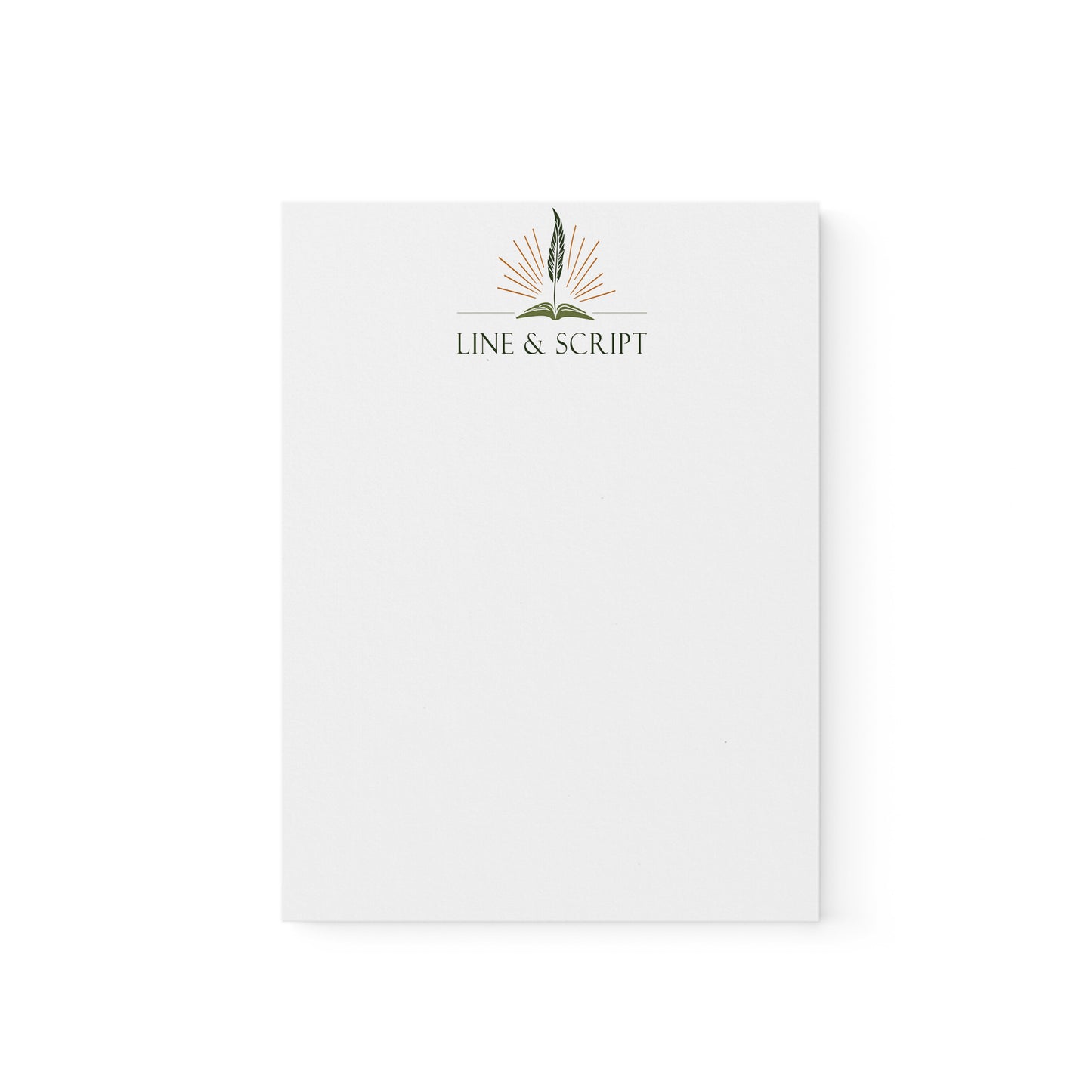 Custom Logo Notepad