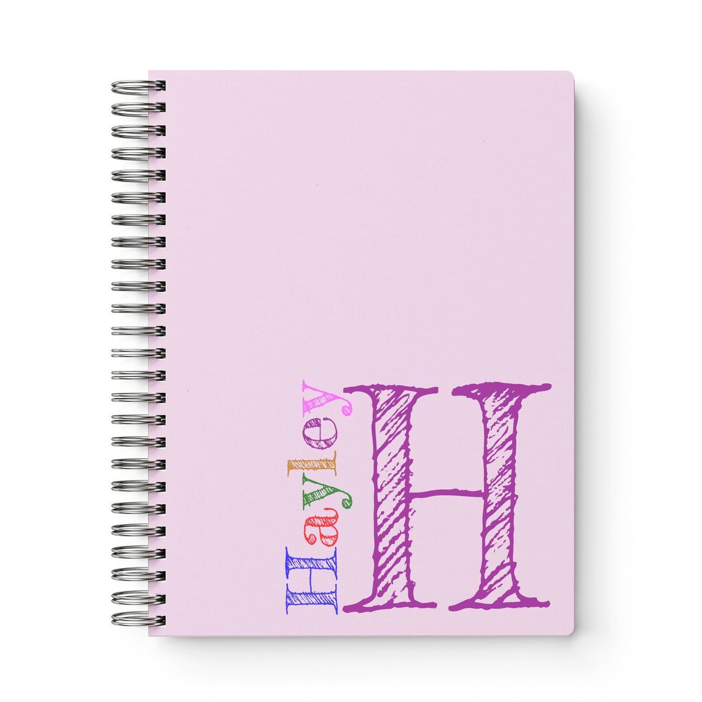 Monogram Softcover Spiral Notebook