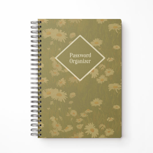 Daisy Meadows Password Organizer Notebook