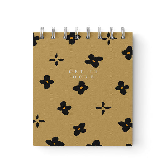 Get It Done Desktop Task Pad - Flower