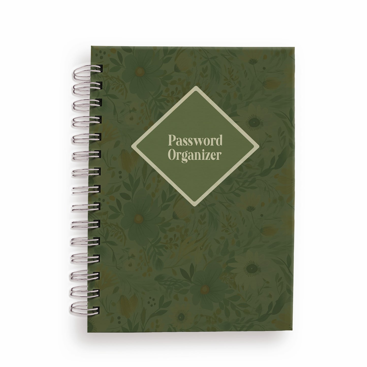 Floral Wildflowers Password Organizer