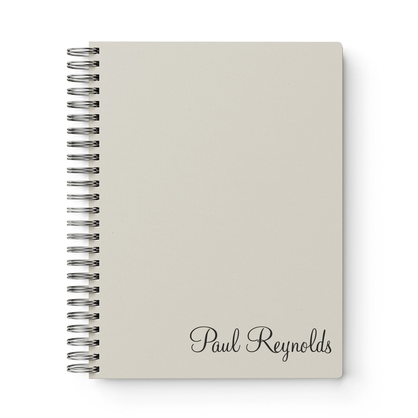 Softcover Spiral Notebook