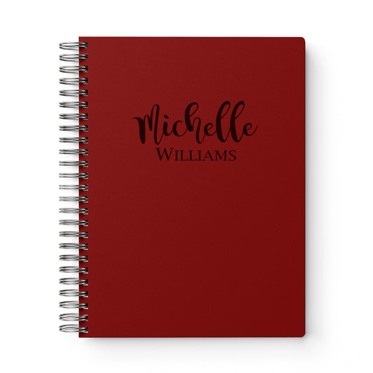 Softcover Spiral Notebook