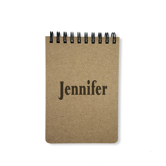 Personalized Spiral Memo Notepad