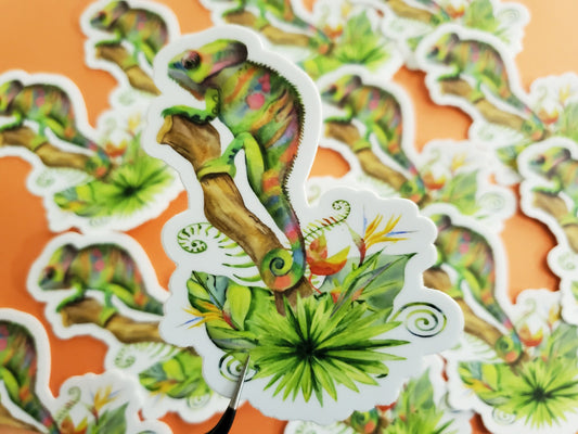 Chameleon Sticker