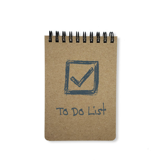 To Do List Spiral Memo Notepad