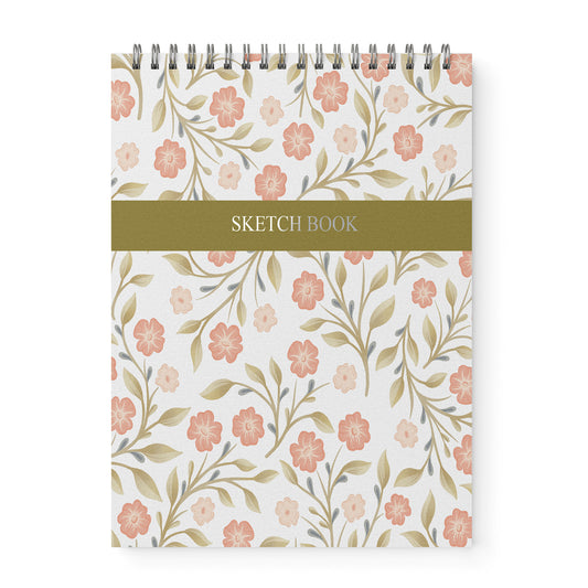 Whimsy Floral Sketch Book