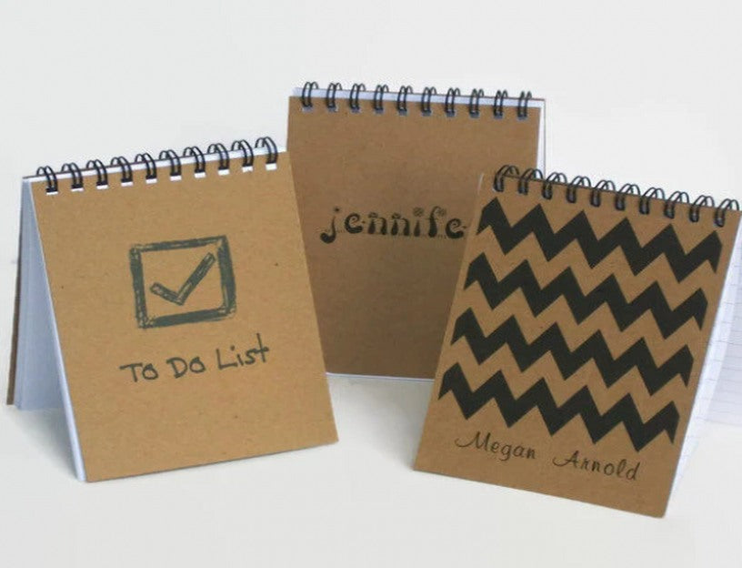 Personalized Spiral Memo Notepad