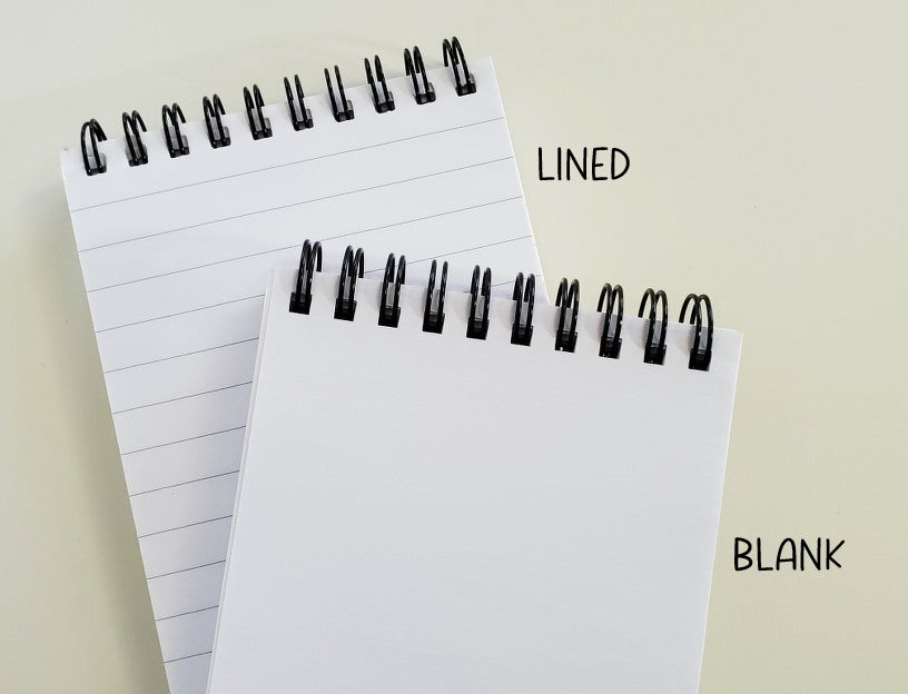 Personalized Spiral Memo Notepad
