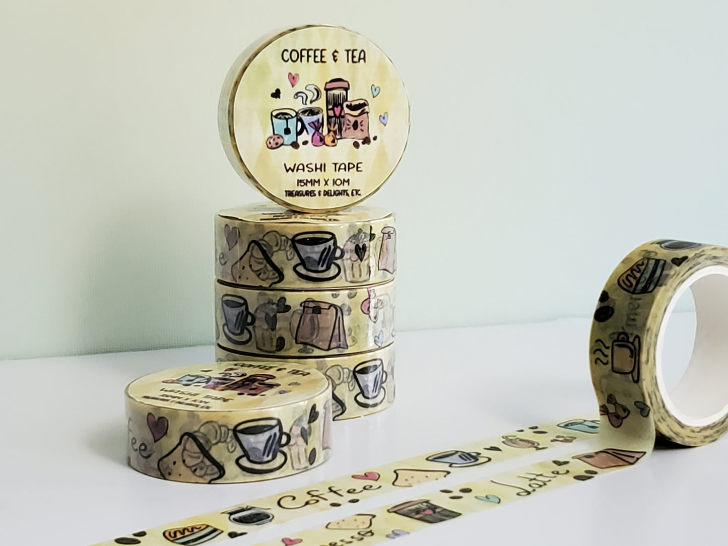 Coffee & Tea Washi Tape