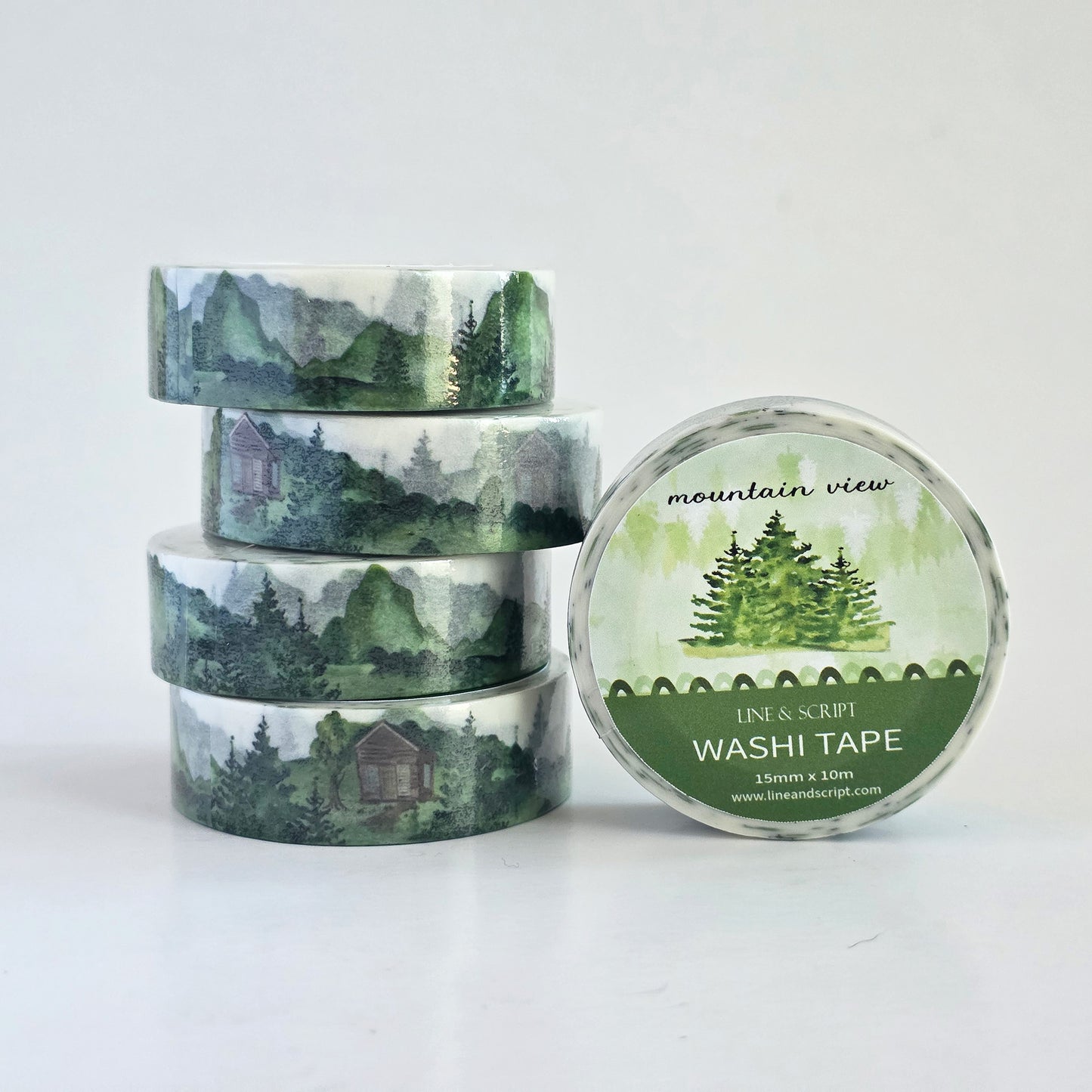 Mountain View Washi Tape