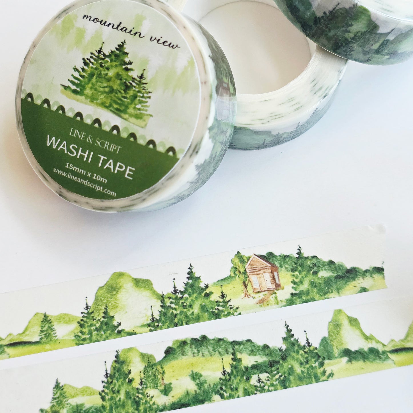 Mountain View Washi Tape