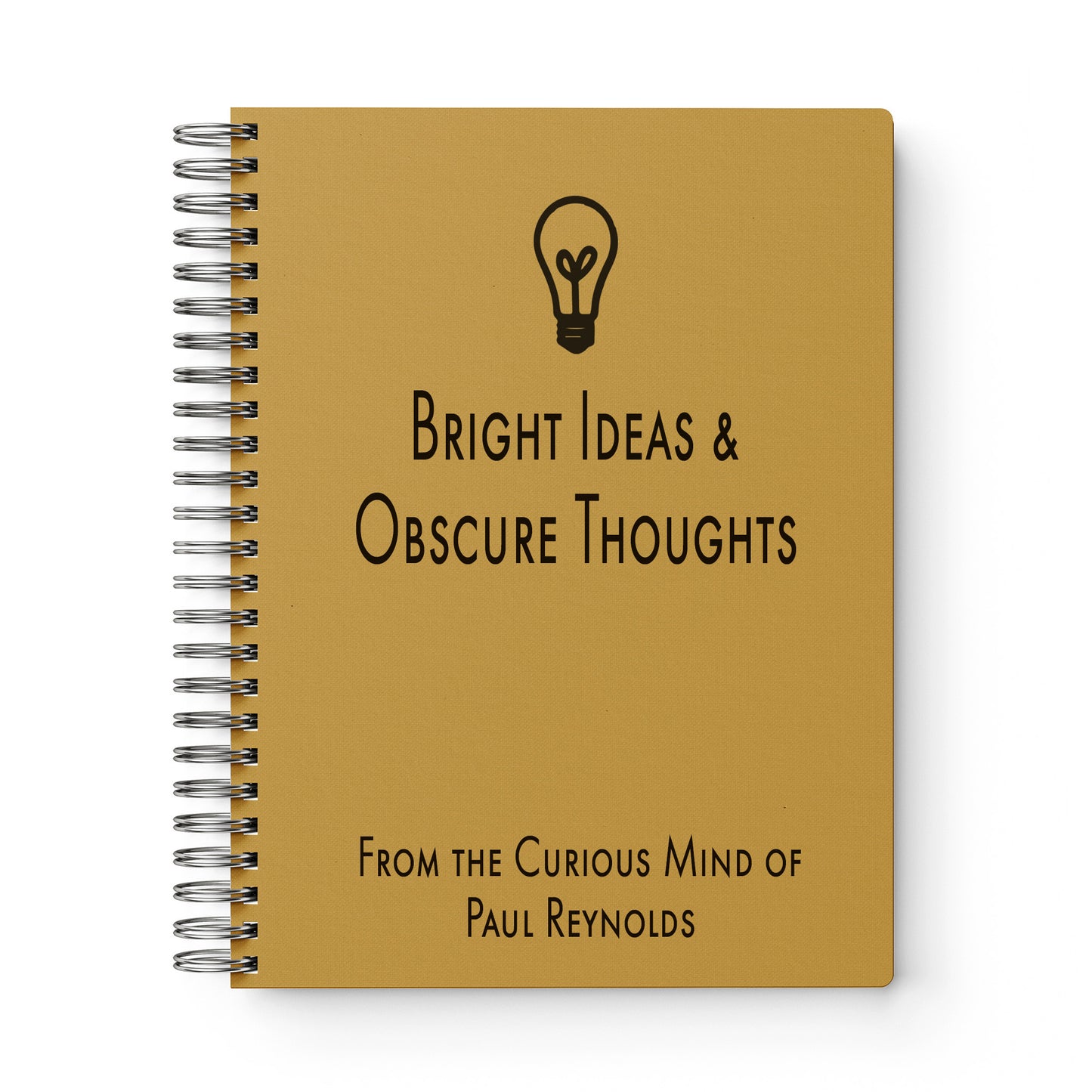 Softcover Spiral Notebook
