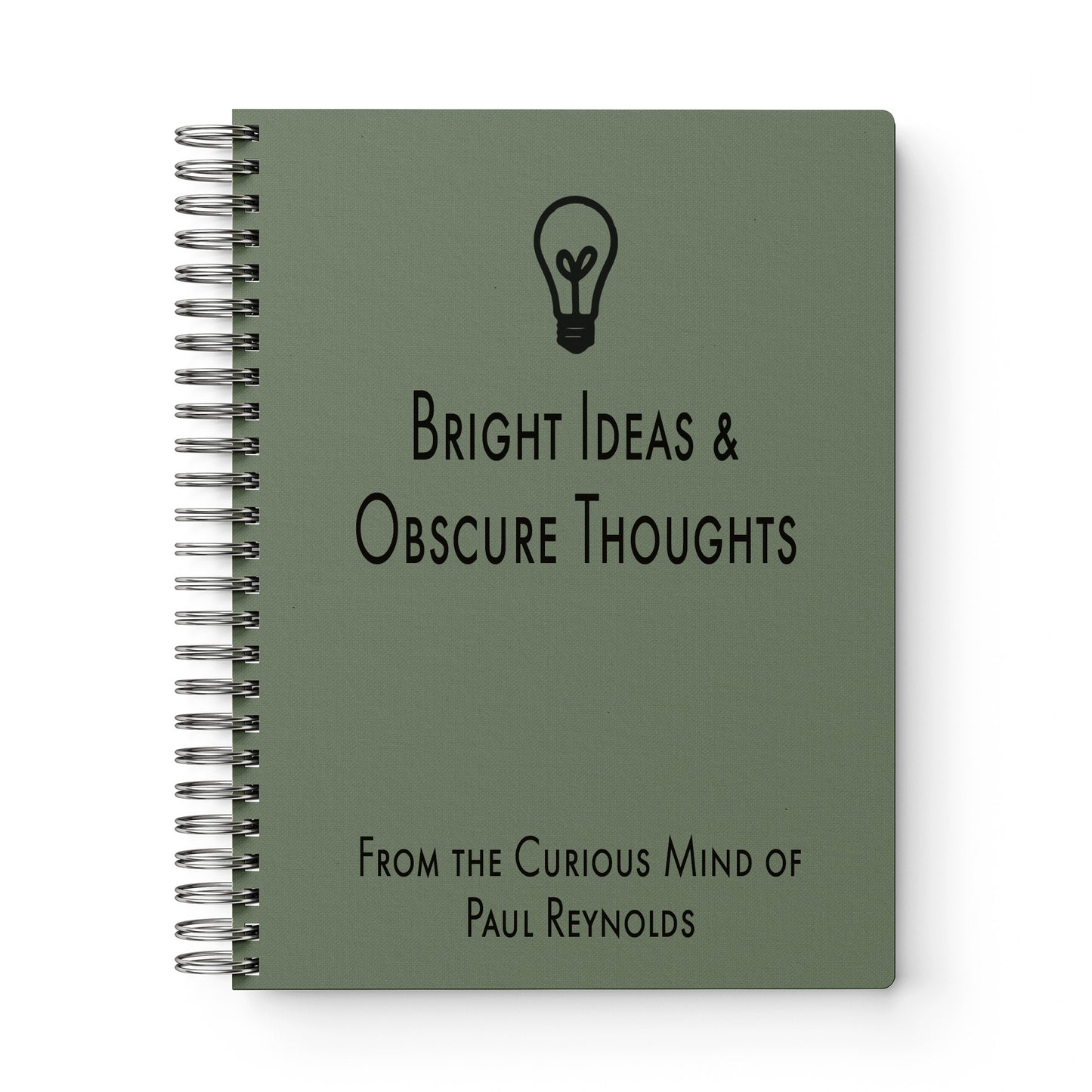 Softcover Spiral Notebook