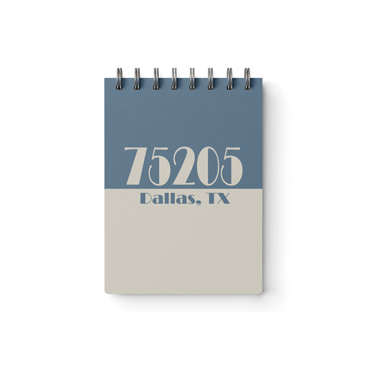 Custom Zip Code Mini Jotter Notepad - Broadway