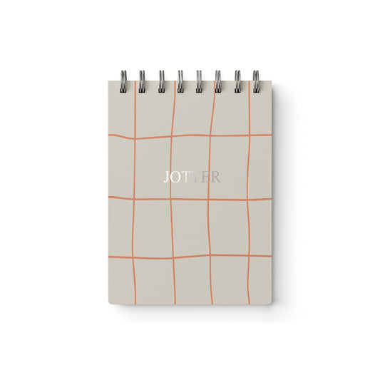 Grid Mini Jotter Notebook