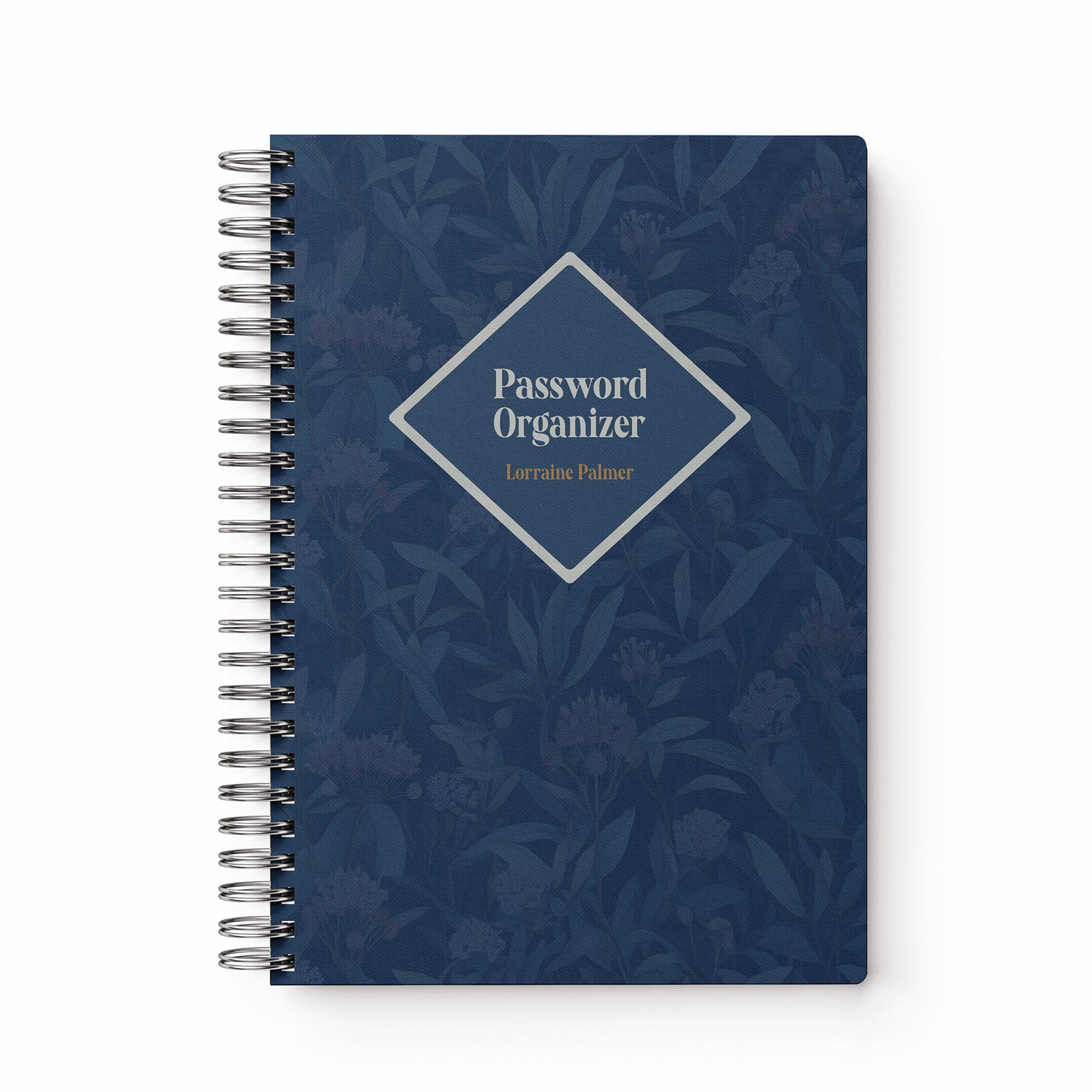 Floral Wildflowers Password Organizer