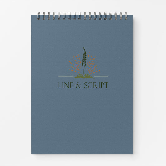 Custom Logo Sketch Book