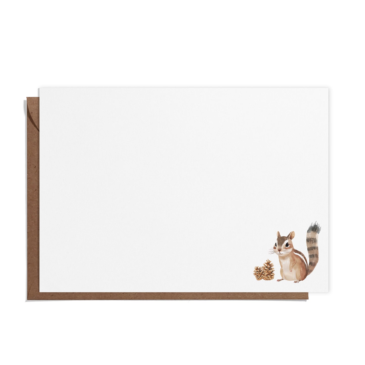 Forest Animals Flat Notecards | Set of 8