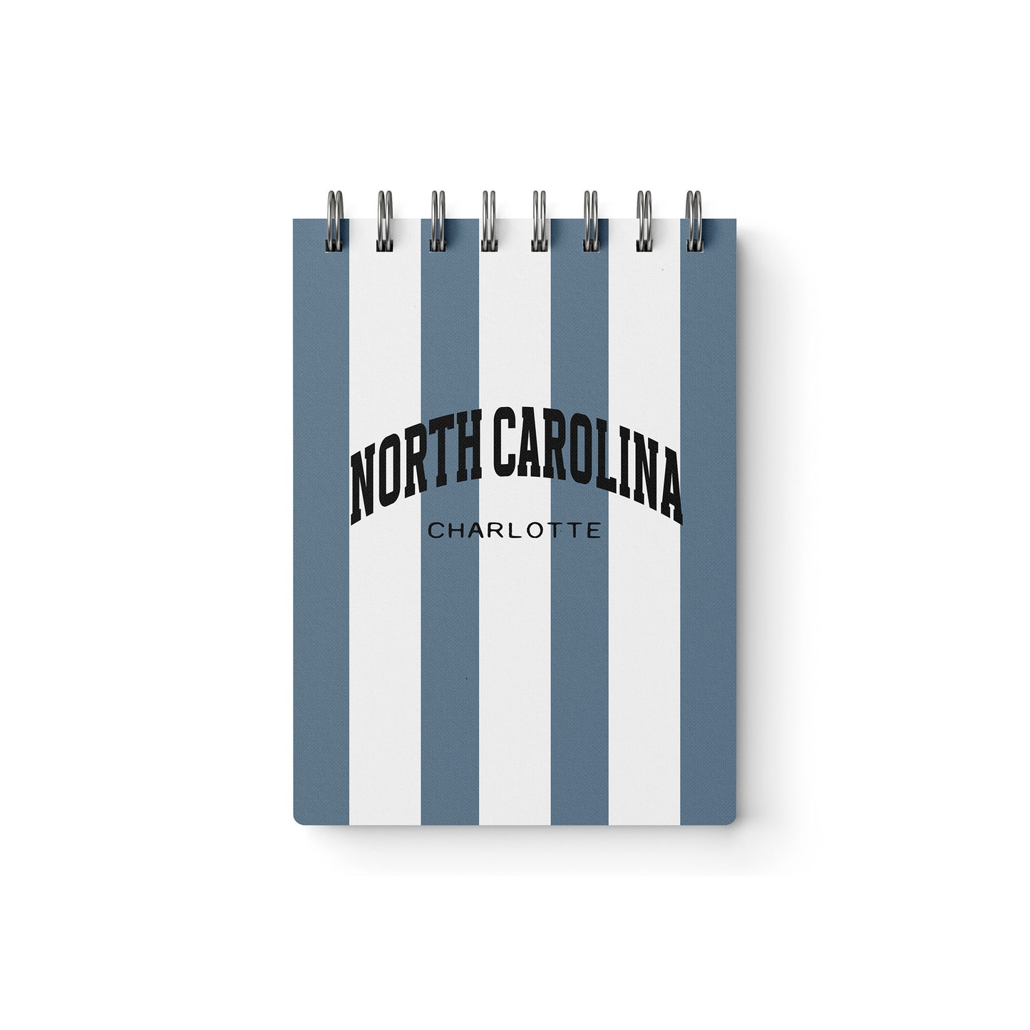 Custom City & State Varsity Mini Jotter | Striped