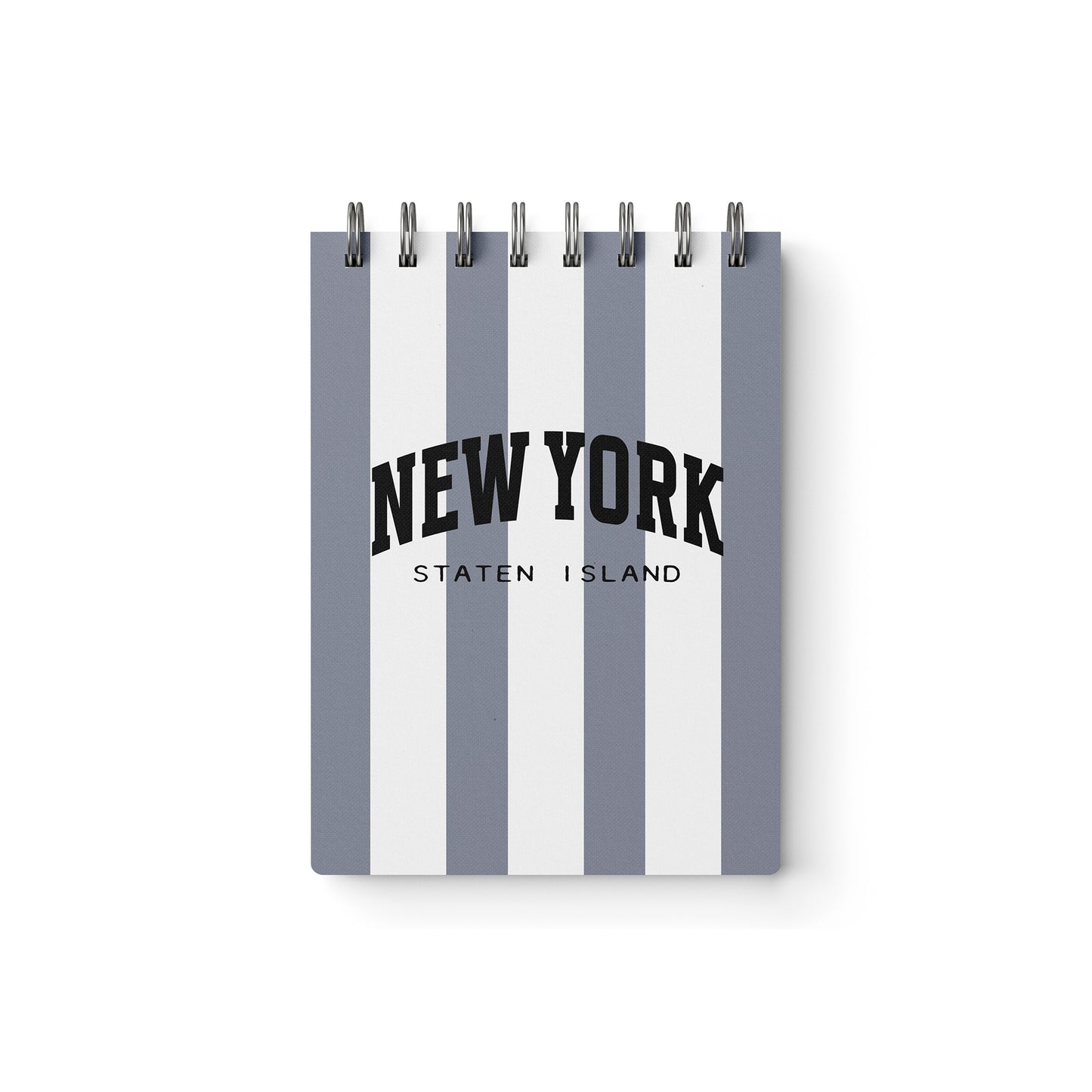Custom City & State Varsity Mini Jotter | Striped