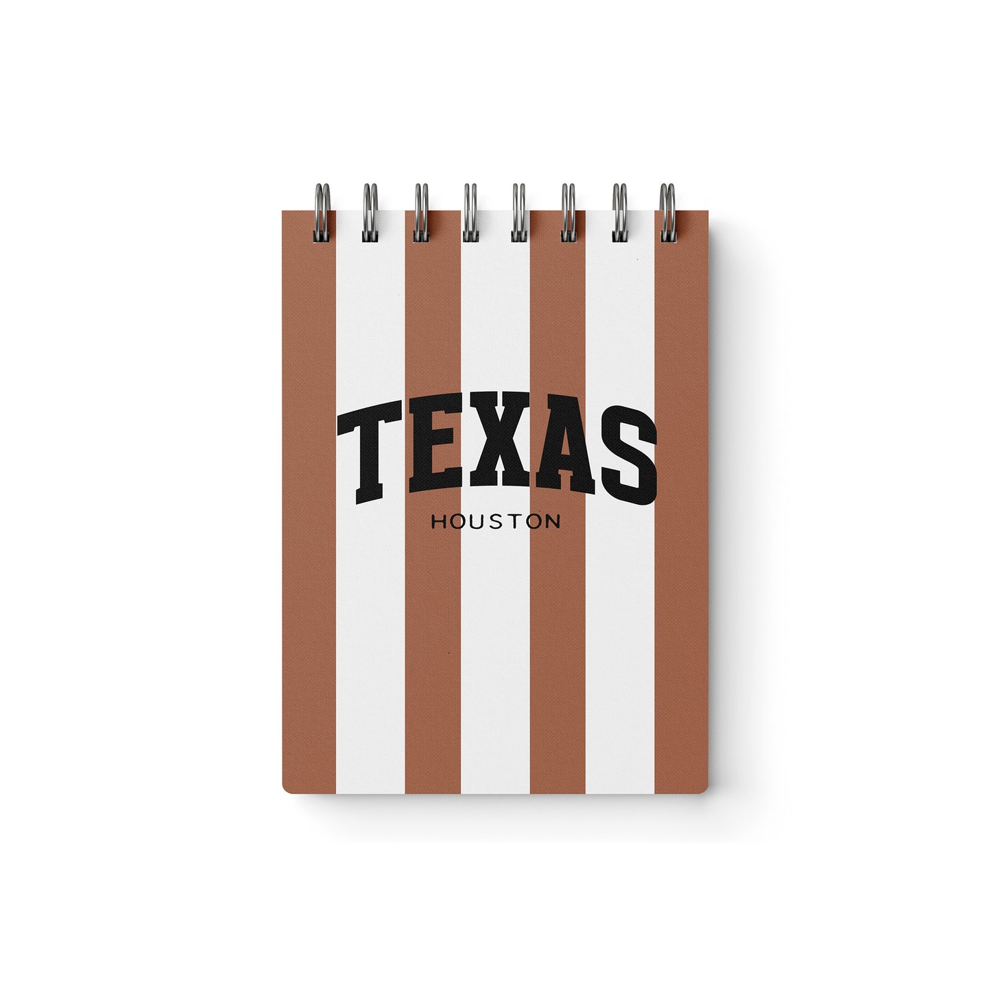 Custom City & State Varsity Mini Jotter | Striped