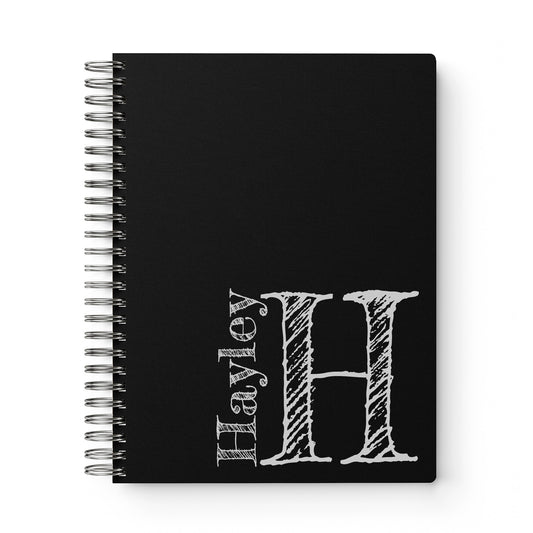 Monogram Softcover Spiral Notebook