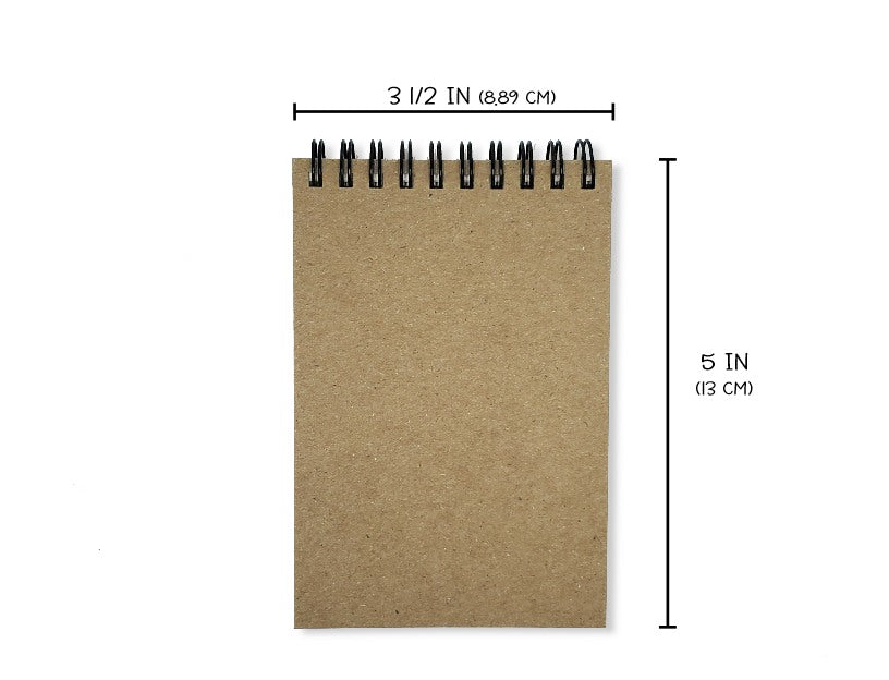 Personalized Spiral Memo Notepad